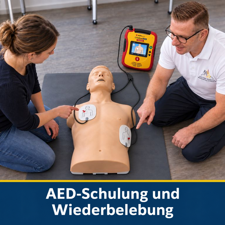 AED-Schulung und Wiederbelebung AED-Schulung und Wiederbelebung bei ASA Oerding
